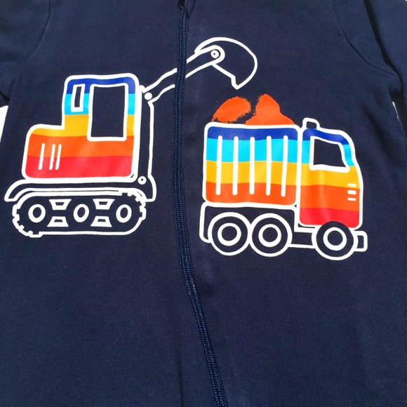 Members Mark Baby Favorite Sleep n’ Play Color Trucks Size 6-9 Months - Picture 2 of 4